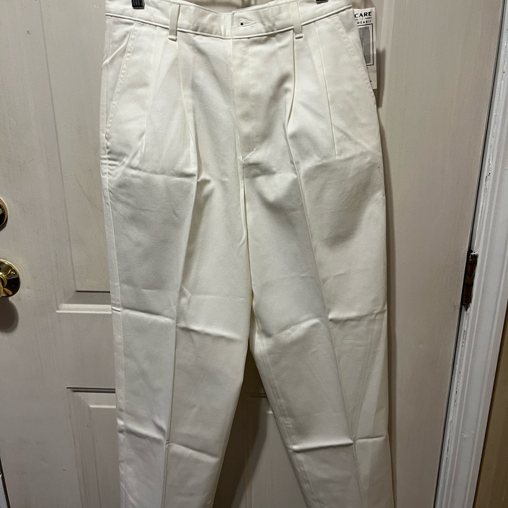 Classic White Womens Pants